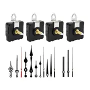 4PCS 32mm Long Shaft Wall Quartz Clock Movement Mechanism Repair Tool Parts8766