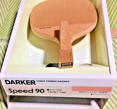 Darker Speed 90 Table Tennis Blade Vintage 80g One-Ply Hinoki NEW Unused