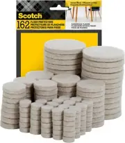 162 Hardwood Floor Protectors Table Felt Feet Pads Furniture Chair Leg Sliders