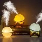 200ml USB Air Humidifier Essential Aroma Diffuser 3D Planet Home Decor