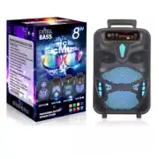 Bluetooth 5.0 Speaker PortableStereo Subwoofer Heavy Bass Sound Karaoke System