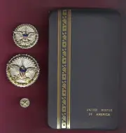 US Department of the Defense Badge set of three in case DOD USA Made