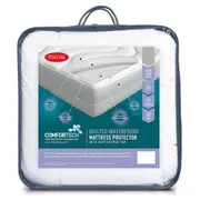 Tontine 92x188cm Comfortech Quilted Waterproof Mattress Protector Single Bed