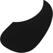 SUPVOX Waterdrop Style Acoustic Guitar Pickguard: Self-Adhesive Anti-Scratch Guard Plate - Guitar Pickguard for 40/41 Inch Acoustic Guitars (Black)