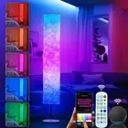 RGB Color Changing Led Floor Lamp, Smart Lamp with Alexa Voice Control, Remot...