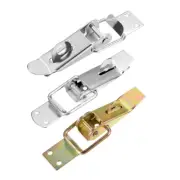 Iron Spring Loaded Toggle Box Chest Trunk Latch Catches Hasps Clamps