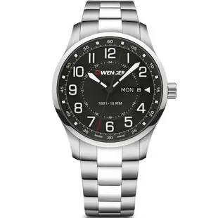 WENGER 瑞士錶 ATTITUDE 簡約時尚男錶- 01.1541.128