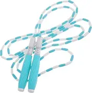 Abaodam Adjustable Skipping Rope with Soft Beads Fun Beaded Jump Rope for Boys and Promotes Exercise Physical Activity Durable and Construction