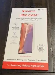 Zagg InvisibleShield Ultra Clear+ Screen Protector for Samsung Galaxy Note20 5G