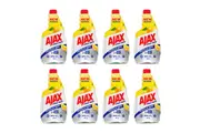 8PK Ajax 500ml Spray & Wipe Tile/Floor Multi-Purpose Home/Room Cleaner Lemon