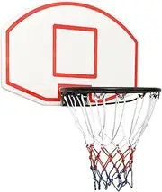 Basketball Backboard Wall-Mounted Black/White 109x71x3 cm/ 71x45x2 cm vidaXL
