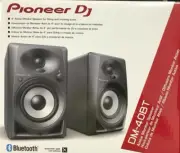 Pioneer - DM-40BT - 4" Active Monitors Speaker with Bluetooth - Black - Pair