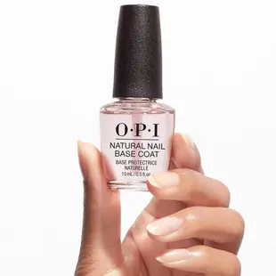 OPI Base Coat 自然指甲基礎護甲油15mL NTT10 指甲油底油 小黑蓋 官方直營