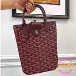 二手精品 戈雅 GOYARD POITIERS CLAIRE-VOIE 迷你兩用包 伯爵包 MINI小巧 托特包