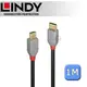 LINDY 林帝 ANTHRA USB 2.0 Type-C/公 to Micro-B/公 傳輸線 1m (36891)