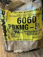 FranceFormer 6060PBKMG-51 277Volt Neon Transformer Power Supply 6000v 60mA