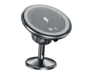 Car Vehicle Magnetic Wireless Charging Stand - Black