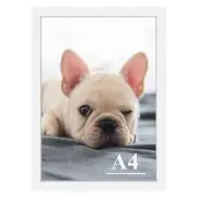 A4 Picture Frame, A4 Poster Photo Frame,Wall Gallery Photo A4-1pack White