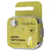 Otifleks Super Soft Foam Earplugs 8 Pack