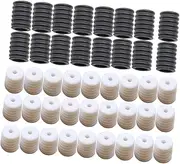 200pcs Dust Adjustable Buckle Anti-slip Cord Lock Toggle for Running Hiking Cycling Skiing Motorcycle Climbing