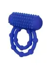 Cock Ring Stimulates Clitoris Double Vibrating Cock Ring for Penis and Testicles