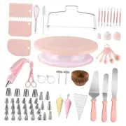 PCS Cake Decorating Kit Includes Revolving cake turntable for decorating, 207
