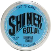 Shiner Gold Shave Soap Cream Shaving Facial Hair Removal Face Skin Beard NEW