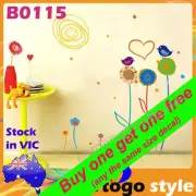 Wall Decal Sticker graffit scribble Nursery school childcare kidroom decor B0115