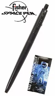 Fisher Space Pen #AG7-BTN / Black Titanium Nitride Astronaut Pen