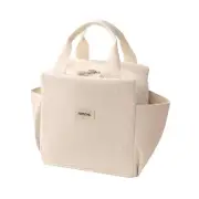 Corduroy Lunch Bag for Women Men Cute Lunch Tote Bags Reusable Insulated Lunc...