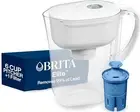 Brita Metro Elite Water Filter Pitcher, Removes 99% Of Lead, 1 Filter, 6-Cup