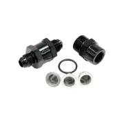 Aeroflow -3An Inline Fuel & Oil Filter Black 3 X Filter 30 80 150 Mic