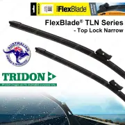 Pair Tridon FlexBlade Frameless Wiper Blades for Audi RS Q3 8U RS4 8T S1 8X