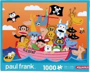 AQUARIUS Paul Frank Pirate Ship Puzzle (1000 Piece Jigsaw Puzzle) - Glare Free