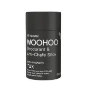 Woohoo Natural Deodorant & Anti-Chafe Stick Sensitive Extra Strength - Tux 60g