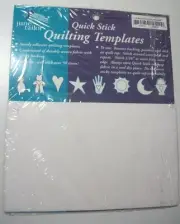June Tailor quick stick quilting templates Welcome set reusable