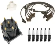 ACDelco Ignition Kit Distributor Rotor Cap Wire Spark Plugs for G30 S10 G1500 V6