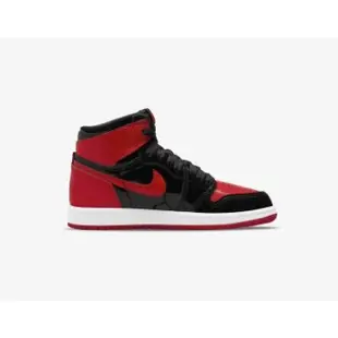 [現貨]沃皮斯 Jordan 1 Retro High OG  Bred Patent  特殊漆皮 黑紅 童鞋 中童