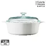 在飛比找遠傳friDay購物優惠-【美國康寧 Corningware】3.25L圓型陶瓷康寧鍋