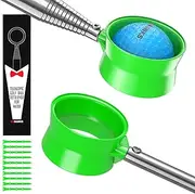 ONHAWKS Golf Ball Retriever for Water,Telescopic 12Ft/9Ft Stainless Steel Shaft Two-Sided Easy Pick Up Balls,Unbreakable Head Retriever Tool Golf Accessories Golf Gift for Men