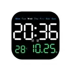 Digital Wall Clocks Temperature Date Week Dispaly Electronic Table Clock5410