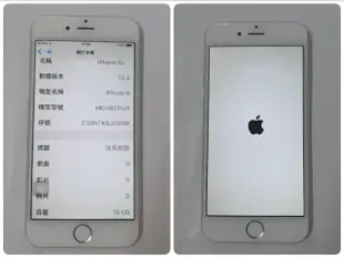 Apple IPHONE 6s  16G   4.7吋  九成五新 玫瑰金色手機  近全新   使用功能正常 版本：lOS 12 .4