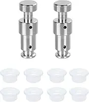 2 Pack Float Valve for Instant Pot with 8 Silicone Caps for Instant Pot Duo 3, 5, 6 QT, Duo Plus 3, 6 QT, Ultra 3, 6, 8 QT Replacement Float Valve by ZYLONE