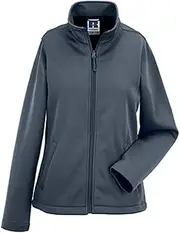 [Russell Athletic] Russell Women's Smart Softshell Workwear Jacket Convoy Grey XS