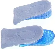 Anneome Adjustable Silicone Increased Insoles Height for Men Women Comfortable Half Type Shoe Pads Non- Shoe Styles