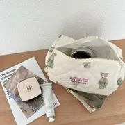 Minbrogy - Animal Makeup Bag (various designs) Beige - M