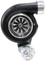 Aeroflow Boosted 6662 1.06 T3 XR6 FG 5 Bolt Outlet GTX3582 Black - AF8005-3024BLK