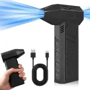 Handheld Mini Turbo Fan 130000RPM 56m/s 3 Speed Adjustable High-Speed Motor Energy Efficient Portable Ventilation