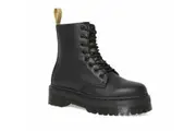 Dr. Martens Womens Jadon II Mono Vegan 8 Eye Boots Shoes Platform - Black