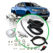 SAAS Oil Catch Tank Full Kit suit Mitsubishi Triton MQ-MR 2.4L Polished